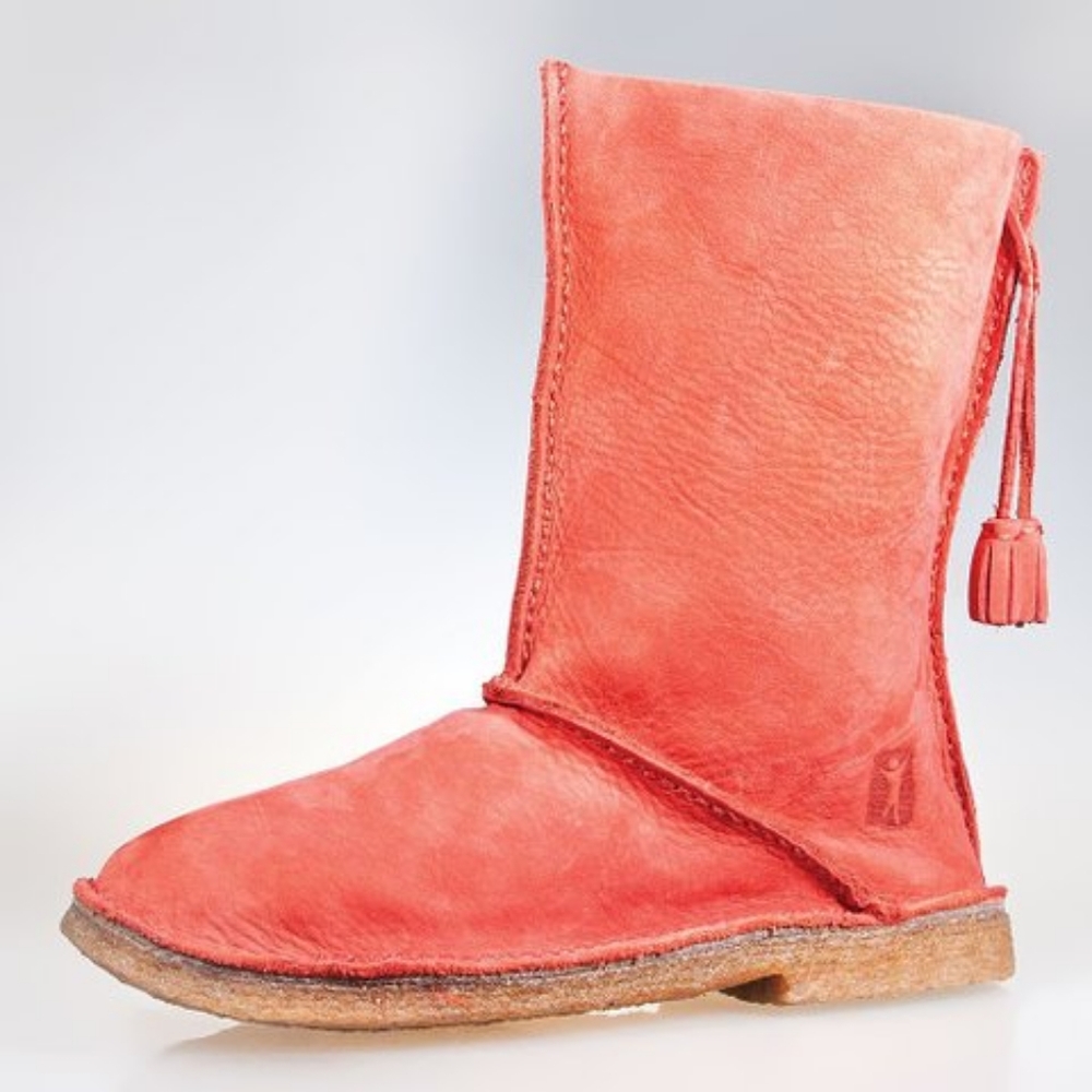 🌺NIB🌺PURE 'Azalea' Vegetable Tanned Suede Boots